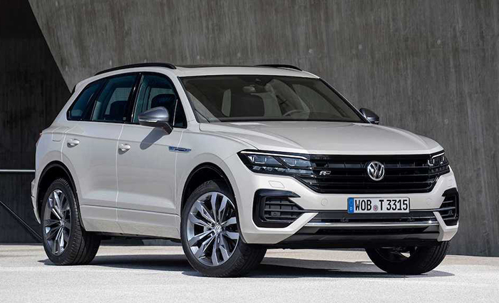 Đầu xe Volkswagen Touareg