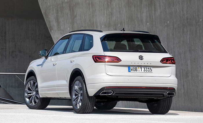 Đuôi xe Volkswagen Touareg