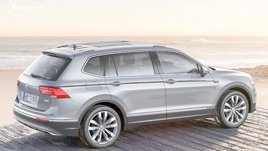 Thiết kế ngoại hình của Tiguan Allspace 2018 đầy vẻ cuốn hút